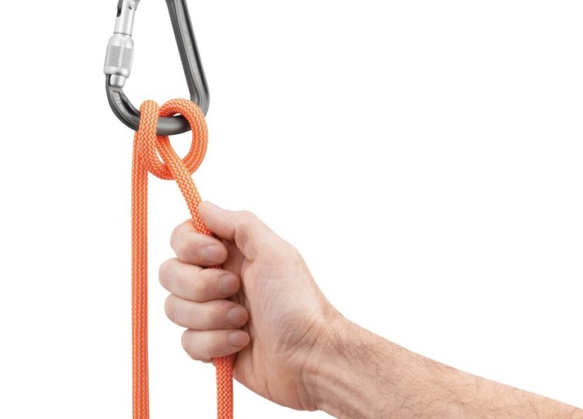 Carabiner PETZL ATTACH BAR SCREW LOCK HMS GRAY
