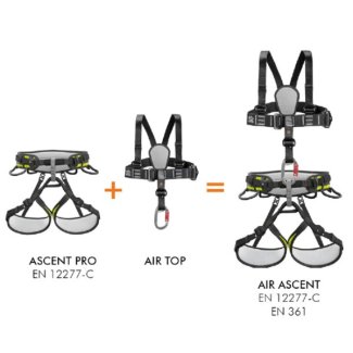 CLIMBING TECHNOLOGY AIR ASCENT full body harness