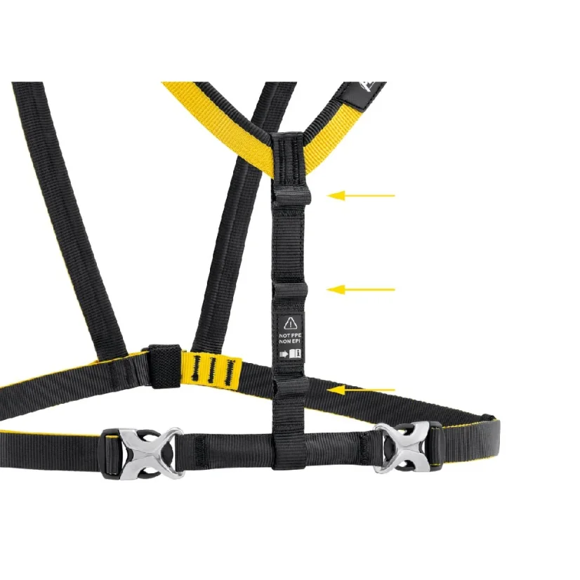 Three possible connection heights for the ascent system provide the user a more customized adjustment
