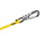 PETZL EASHOOK OPEN szürke tenyérkarabiner