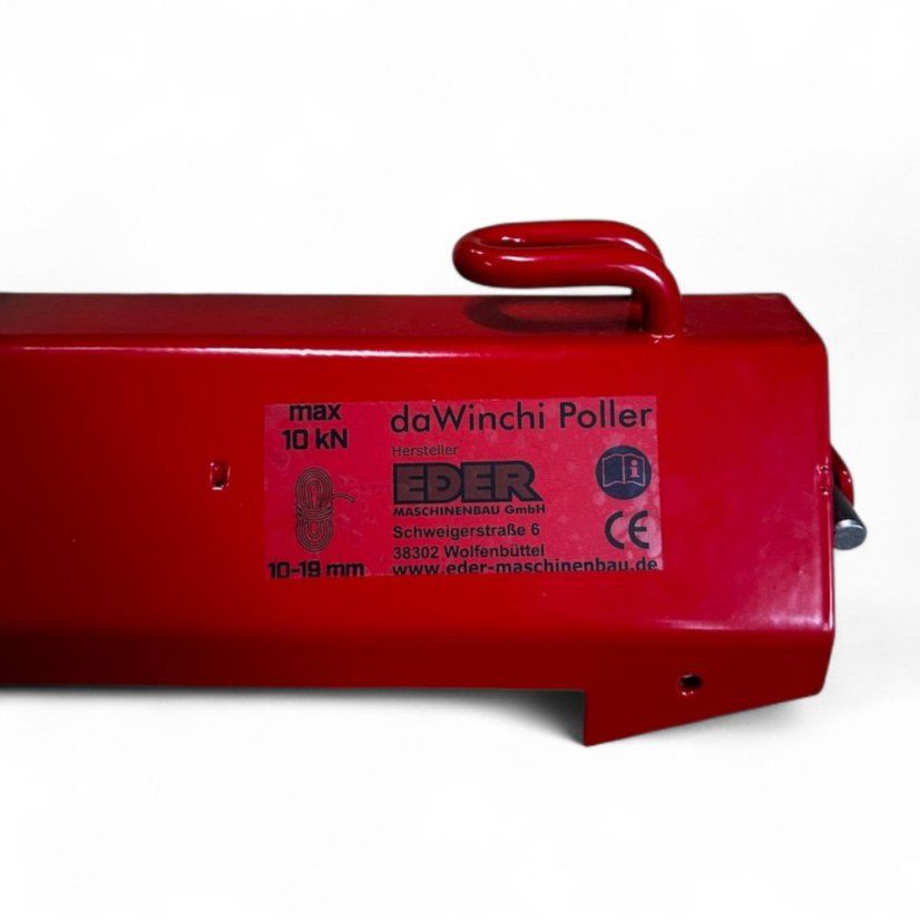 EDER DaWINCHI rigging bollard with winch