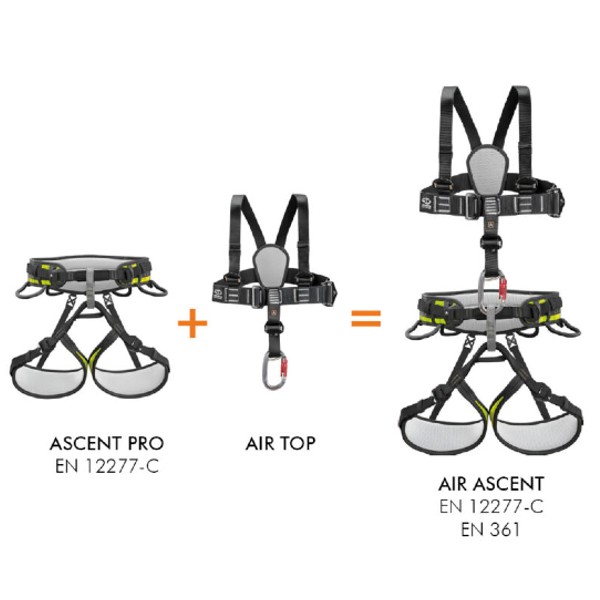 CLIMBING TECHNOLOGY AIR ASCENT full body harness