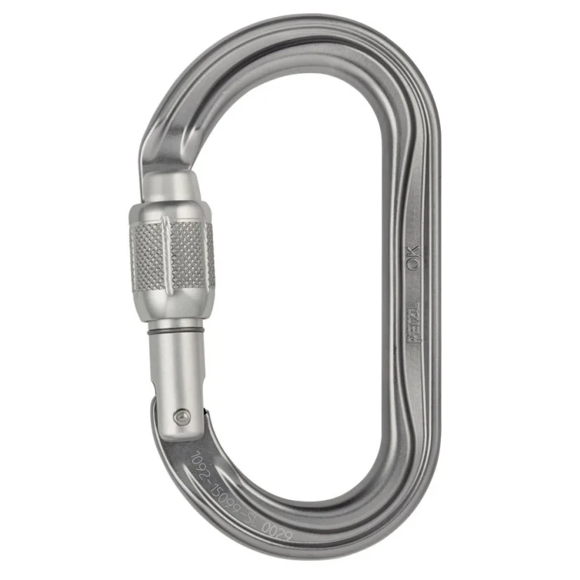 PETZL OK Screw-Lock grey