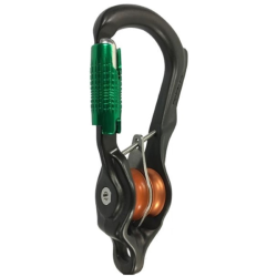 Carbine with pulley DMM REVOLVER RIG TWIN