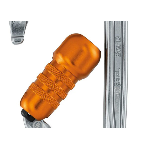 PETZL BmD Triact-Lock silver carabiner
