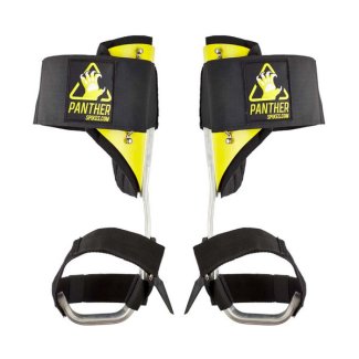 Tree climbing steps PANTHER SPIKES ALU VELCRO yellow