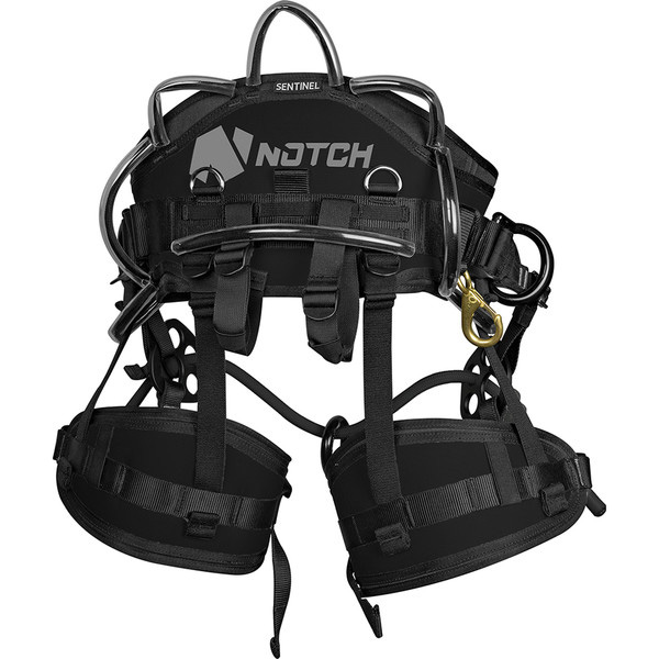 Arboristický postroj NOTCH SENTINEL Black - Velikost: Vel. 2