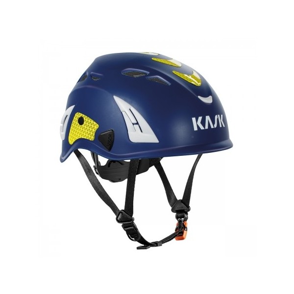 Pracovná prilba KASK SUPERPLASMA AQ HI VIZ - Farba: modrá/žltá