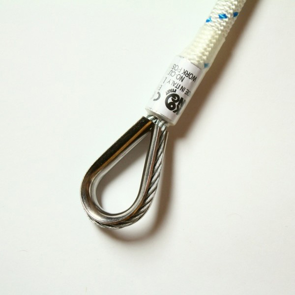 Non-cut lanyard KONG STEEL 2.0 m