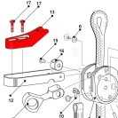 Brake lever ART for SPIDERJACK 2.1