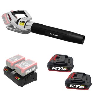 Aku blower CASTELLARI RY30G Turbo + 2x AKU (36V, 10.4Ah) + fast charger Aku blower CASTELLARI RY30G Turbo + 2x AKU (36V, 10.4Ah) + fast charger