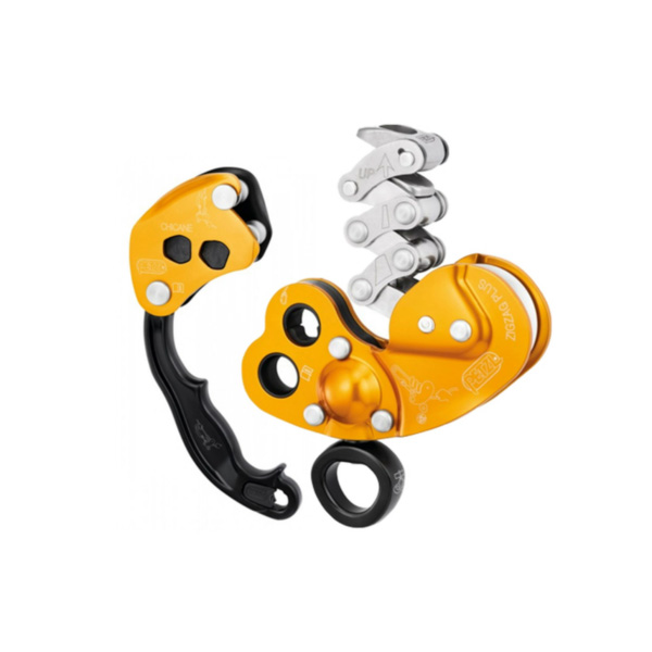 PETZL ZIGZAG DESCENDER PLUS + CHICANE szett