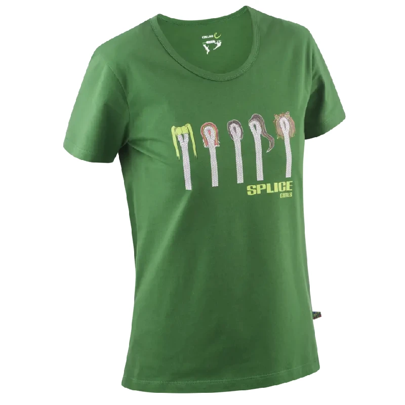 EDELRID WO SPLICE GIRLS T women's t-shirt green