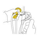 PETZL ROLLCLIP Z Screw-Lock PETZL ROLLCLIP Z Screw-Lock