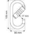 Carabiner CAMP STEEL OVAL FOR 3Lock