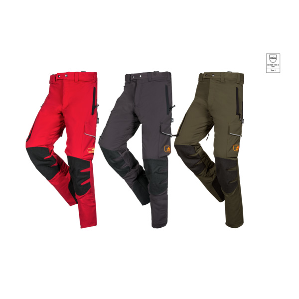 Chainsaw pants SIP PROTECTION ARBORIST 1SNA red