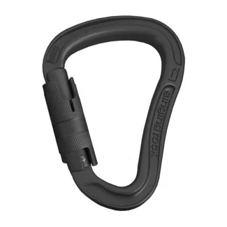 SINGING ROCK BORA TRIPLE-LOCK HMS carabiner – black SINGING ROCK BORA TRIPLE-LOCK HMS carabiner – black