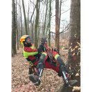 Tree climbing rescue in practice - TREE FELLING