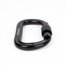 CAMP OVAL XL Lock carabiner - black CAMP OVAL XL Lock carabiner - black