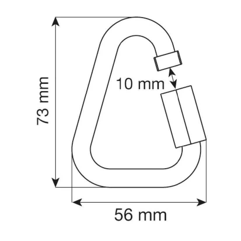 CAMP DELTA QUICK LINK STAINLESS- 8 mm