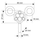 Multi swivel CAMP GYRO3