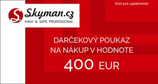Darčekový poukaz na 400 EUR