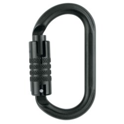 Karabiner PETZL OXAN Triact-Lock - fekete