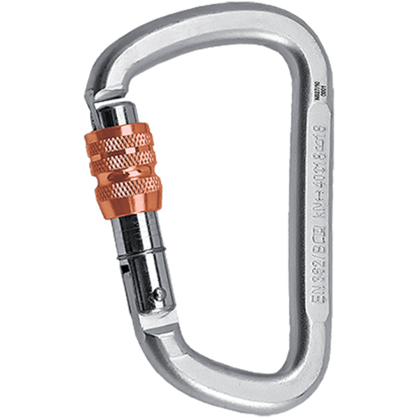 Steel carabiner ROCK EMPIRE D KL-S