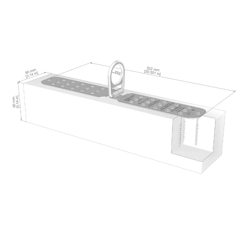 SKYLOTEC WOODFIX TYP 60