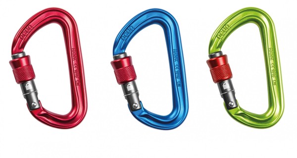 Karabína OCÚN HAWK screw 3-pack